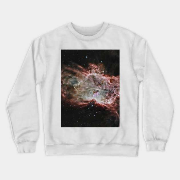 Space Crewneck Sweatshirt by NoMonkeyB